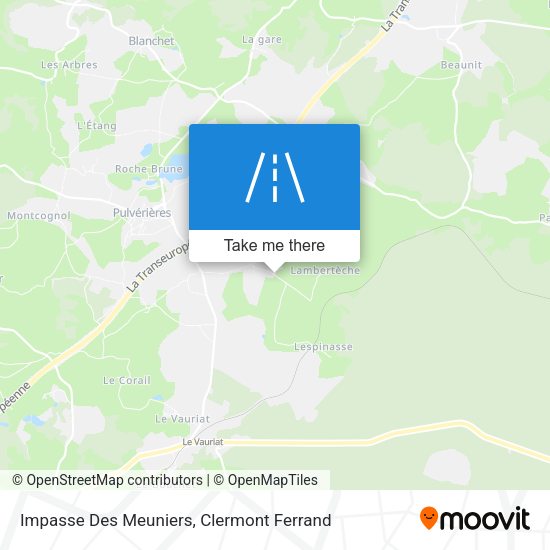 Impasse Des Meuniers map