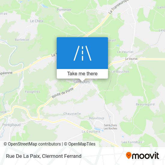 Rue De La Paix map