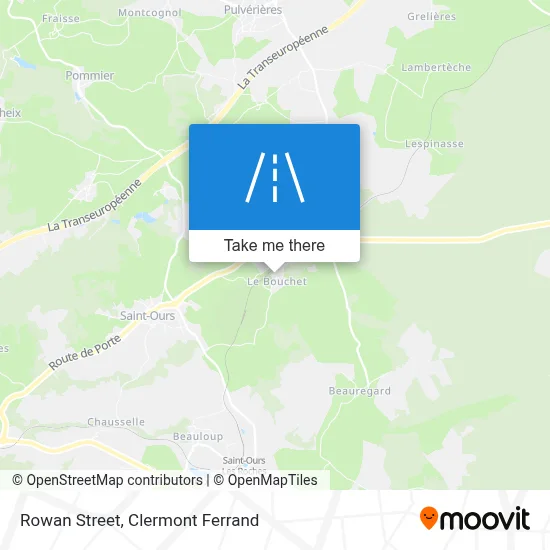 Rue Des Alisiers map