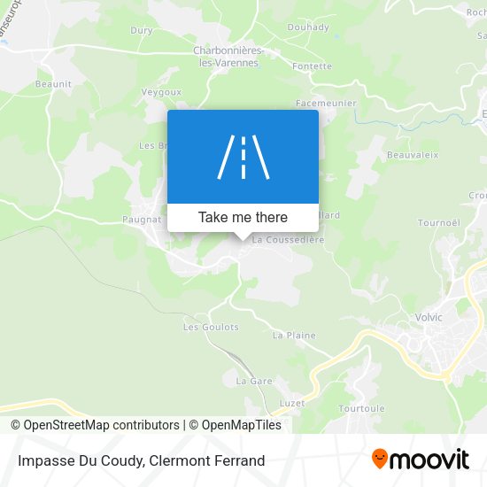 Impasse Du Coudy map
