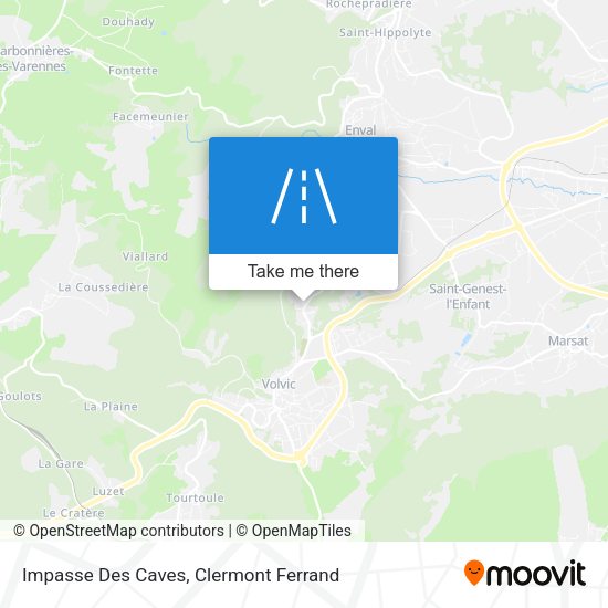 Impasse Des Caves map