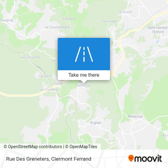 Rue Des Greneters map