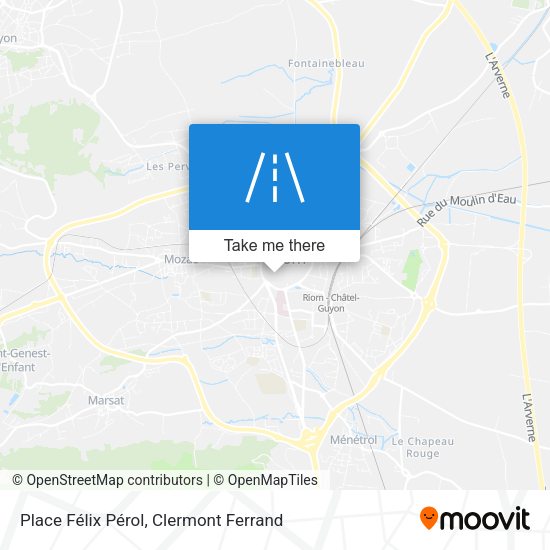 Place Félix Pérol map