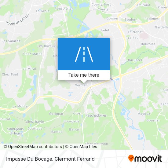 Impasse Du Bocage map
