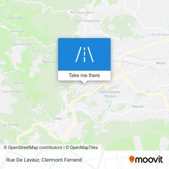 Rue De Lavaur map