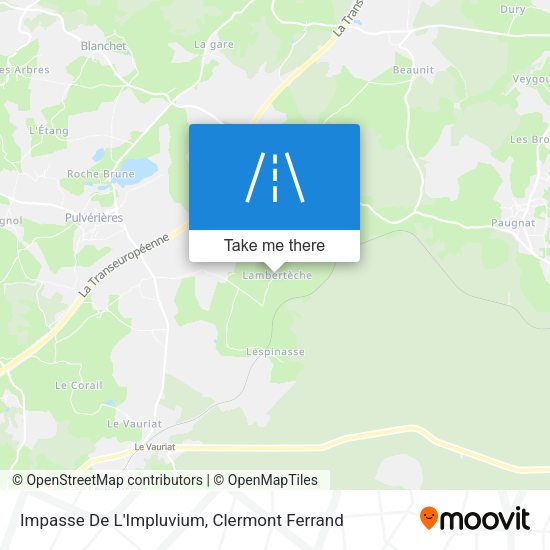 Impasse De L'Impluvium map