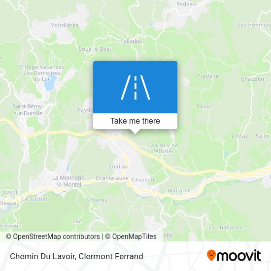 Chemin Du Lavoir map