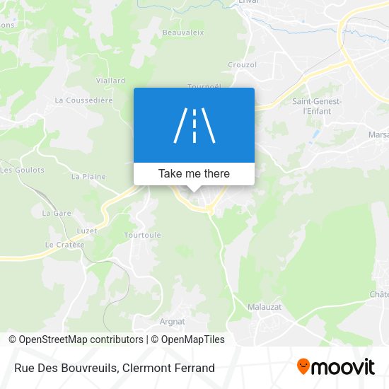 Rue Des Bouvreuils map
