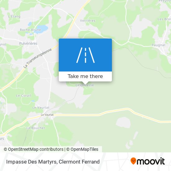 Impasse Des Martyrs map