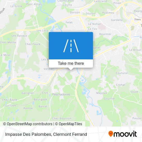 Impasse Des Palombes map