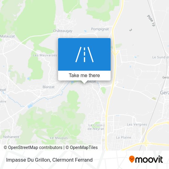 Impasse Du Grillon map