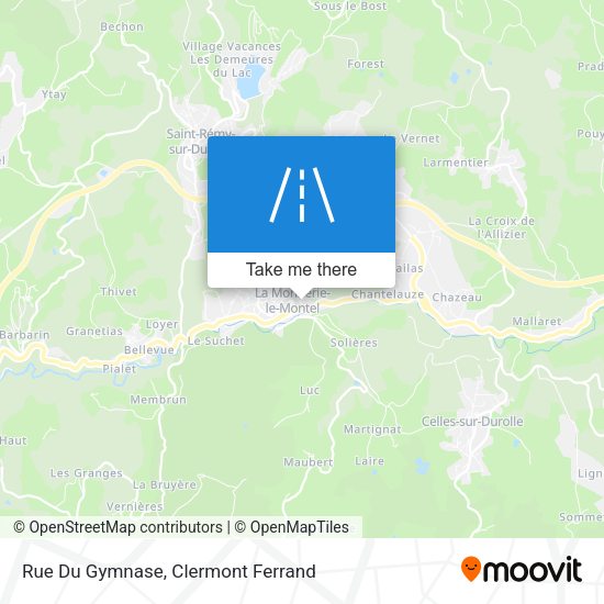 Rue Du Gymnase map