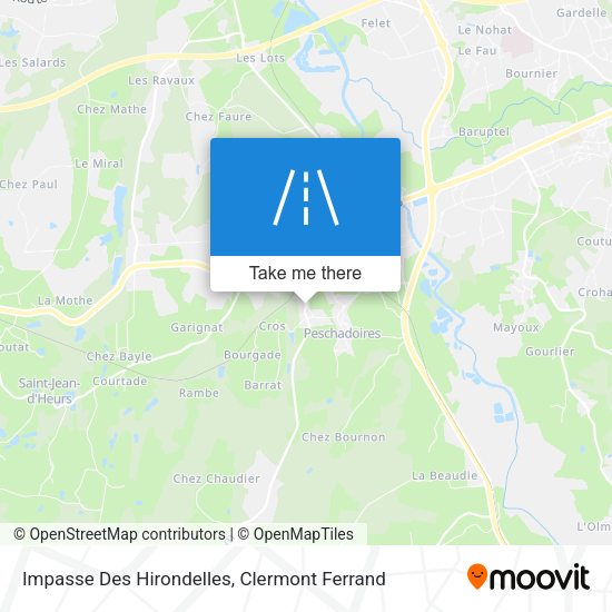 Impasse Des Hirondelles map