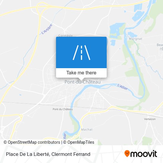 Place De La Liberté map
