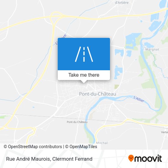 Rue André Maurois map