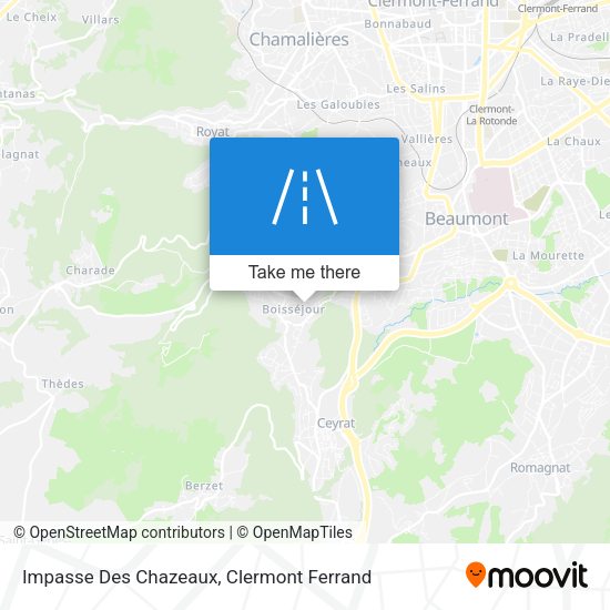 Impasse Des Chazeaux map