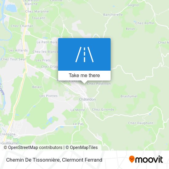 Chemin De Tissonnière map