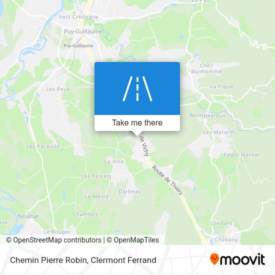 Chemin Pierre Robin map