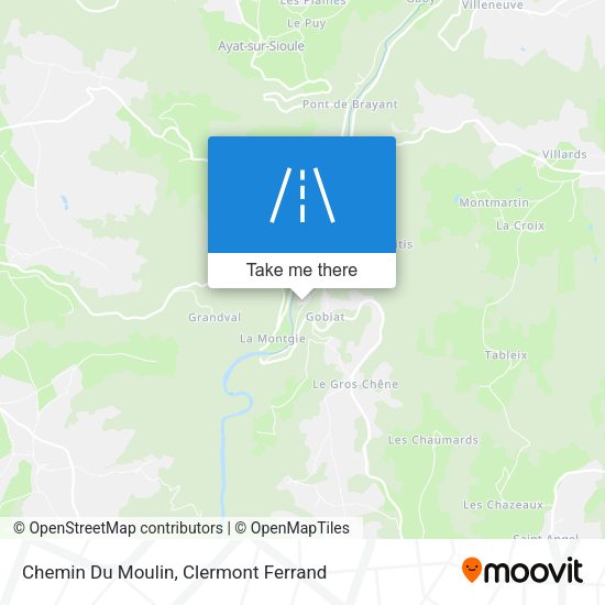 Chemin Du Moulin map