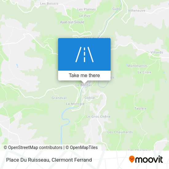 Place Du Ruisseau map