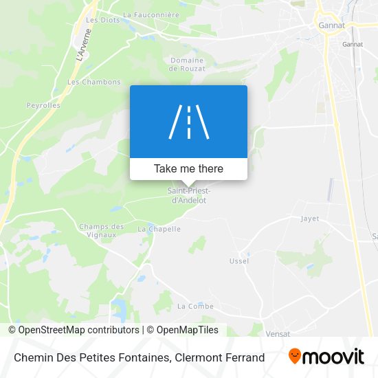Chemin Des Petites Fontaines map