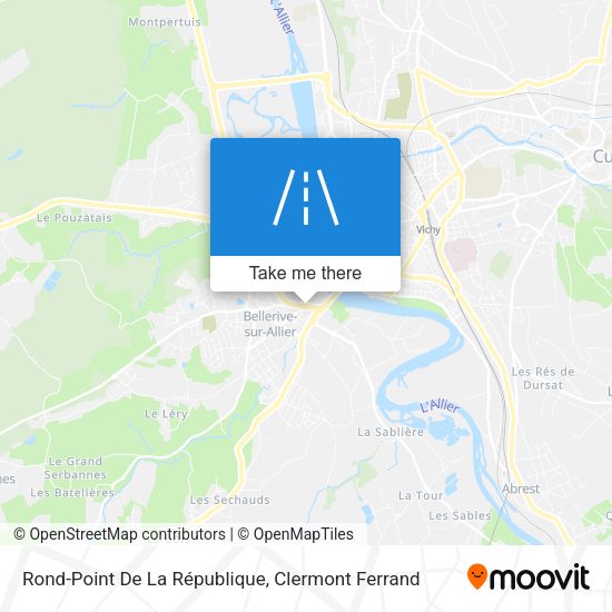 Rond-Point De La République map