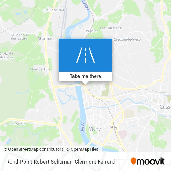 Rond-Point Robert Schuman map