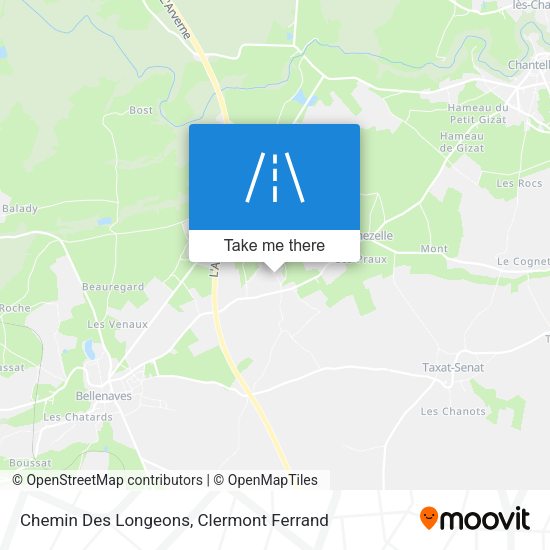 Chemin Des Longeons map