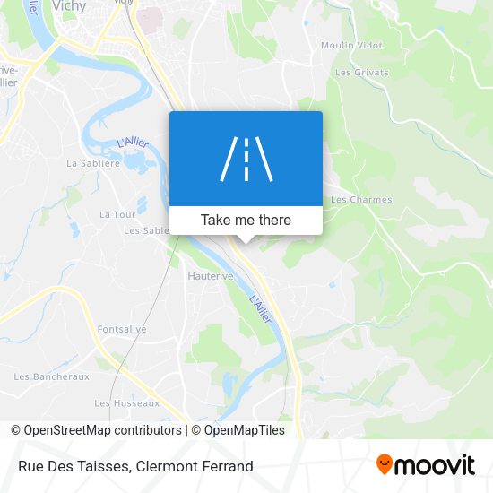 Rue Des Taisses map