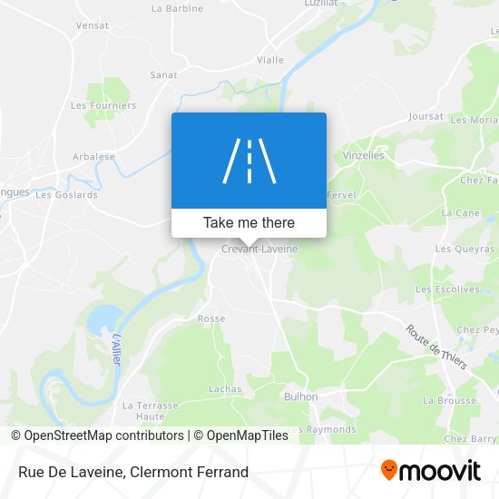 Rue De Laveine map
