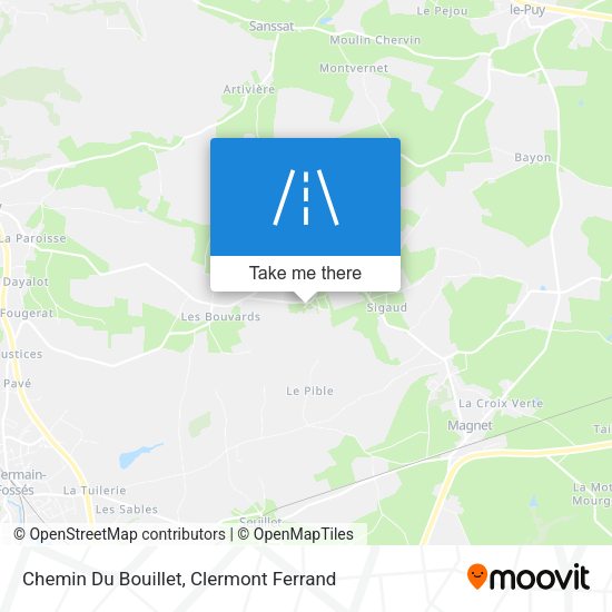 Chemin Du Bouillet map