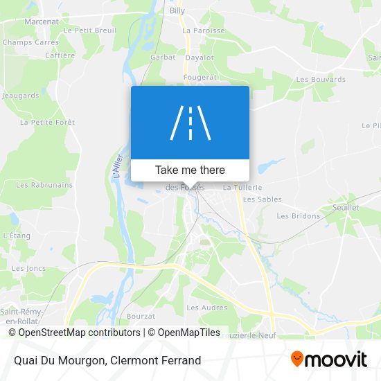 Quai Du Mourgon map