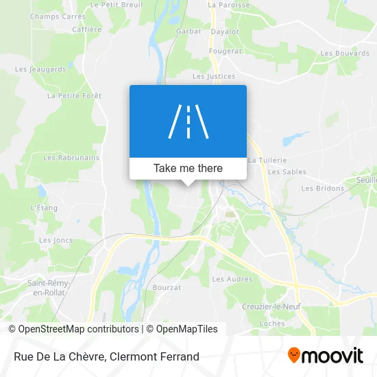 Rue De La Chèvre map