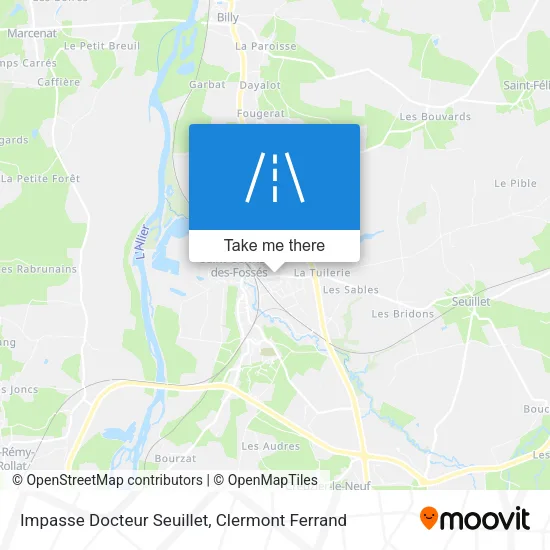 Impasse Docteur Seuillet map