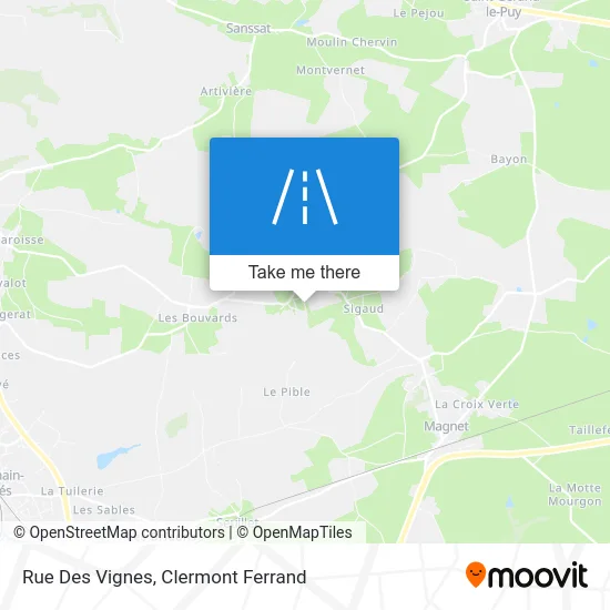Rue Des Vignes map