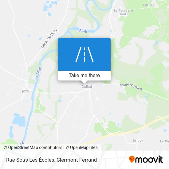 Rue Sous Les Écoles map