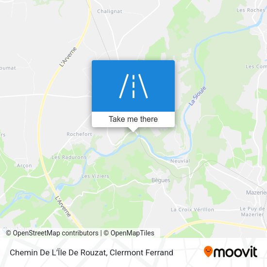 Chemin De L’Ïle De Rouzat map