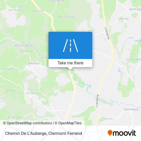 Chemin De L’Auberge map