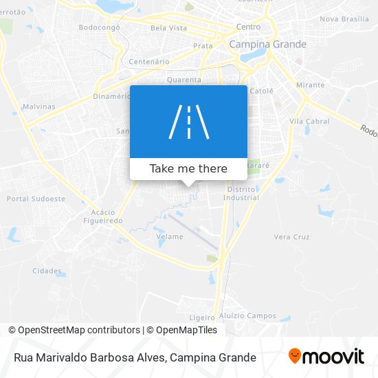 Mapa Rua Marivaldo Barbosa Alves