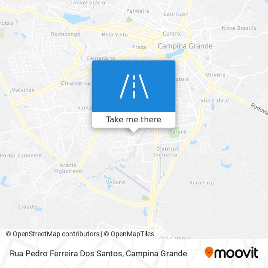 Rua Pedro Ferreira Dos Santos map