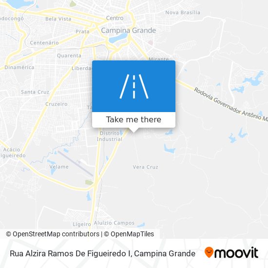 Mapa Rua Alzira Ramos De Figueiredo I
