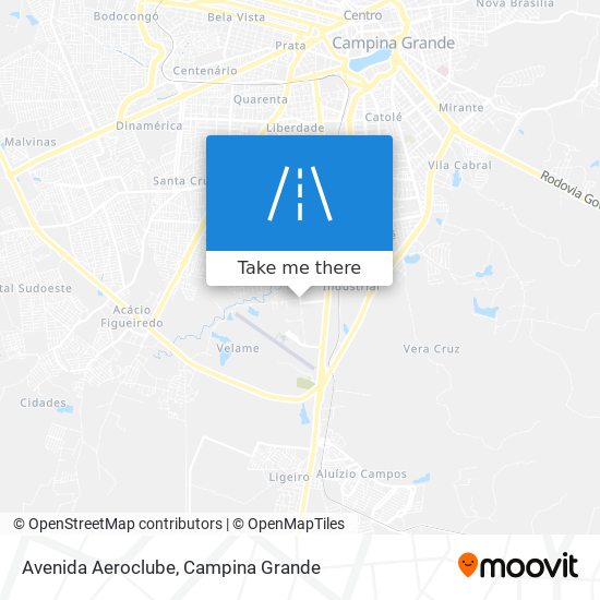 Mapa Avenida Aeroclube