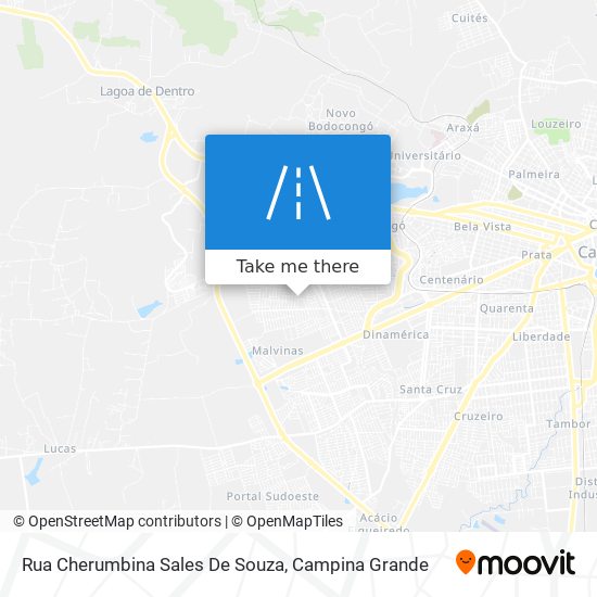 Rua Cherumbina Sales De Souza map