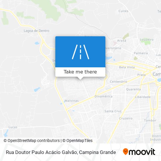 Rua Doutor Paulo Acácio Galvão map