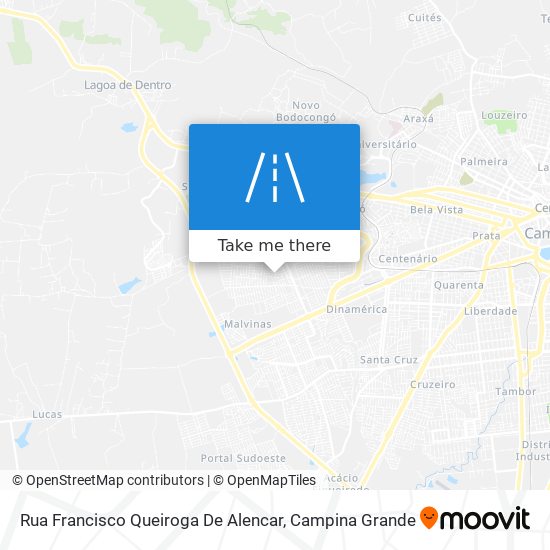 Rua Francisco Queiroga De Alencar map