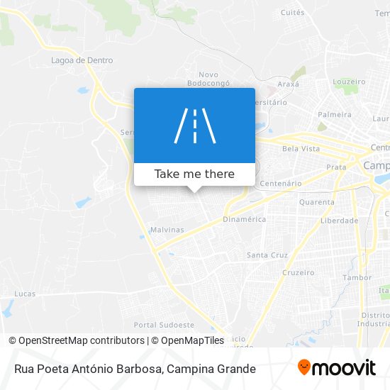 Rua Poeta António Barbosa map