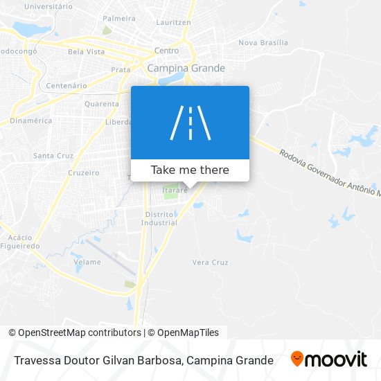 Travessa Doutor Gilvan Barbosa map