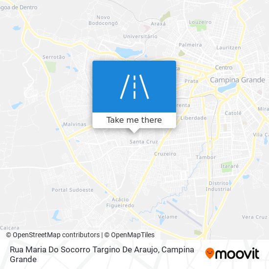 Rua Maria Do Socorro Targino De Araujo map
