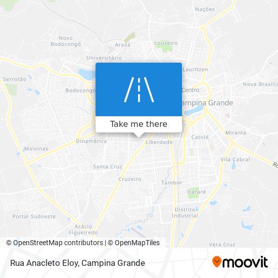 Rua Anacleto Eloy map