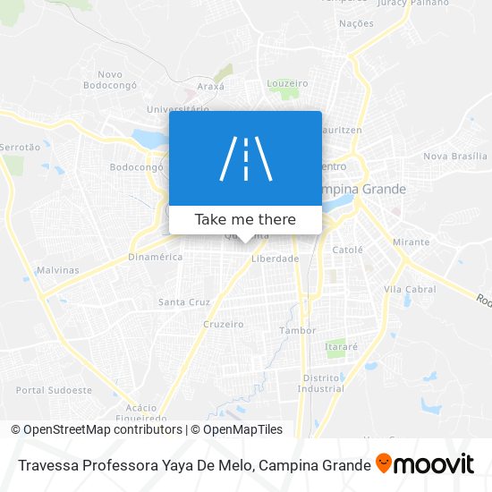 Travessa Professora Yaya De Melo map